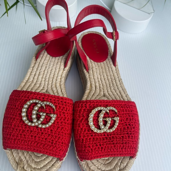 New Gucci Espadrilles 38 - Picture 9 of 12